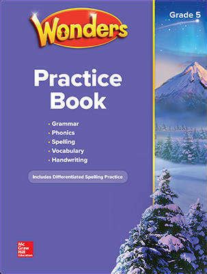 DC 4. . Wonders practice book grade 5 answer key pdf
